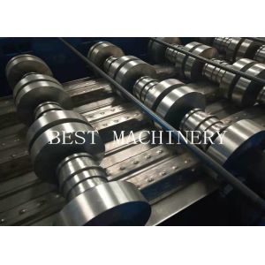 Steel Structure Galvanized Floor Deck Roll Forming Machine With Highly Speed