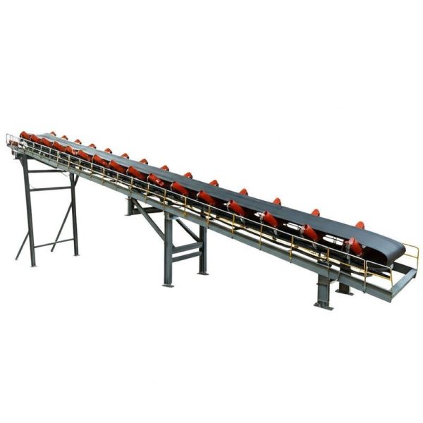 Belt Conveyor High Capacity Mining Conveyor Standard Size Heavy Duty Belt System