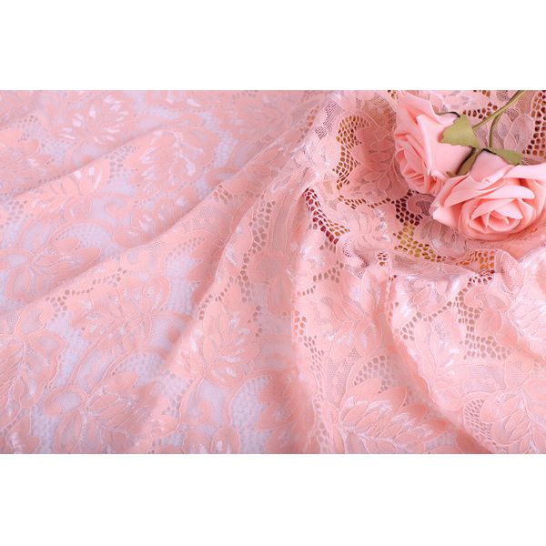 Quality 2017 Hot Sale Garment Accessories Strech French Lace Fabric  with Different Color- wholesale