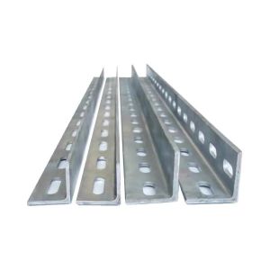 Racking Metal Galvanised Slotted Angle Channel Beam Support Shockproof