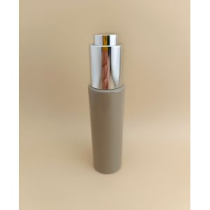 China Delicate Design Brown Smooth Round Long Dropper Bottle K-GBL30 for Essence on sale