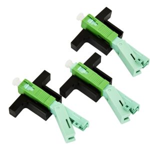 Cheap Sc FTTH Fiber Optic Fast Connector SM Ceramic Ferrules For CATV for sale