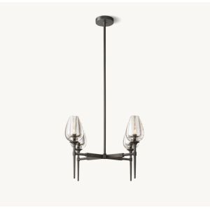 110-240V Custom Made Chandelier Crystal Bulb Chandelier 30 Lbs