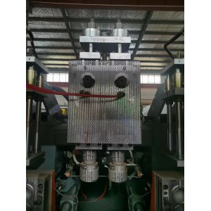 2 Head Plastic Bottle Blow Molding Machine D Type 15l PP Bottle Blowing