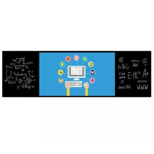 75 Inch Intelligent Electronic Blackboard with Input Voltage 180-260V AC