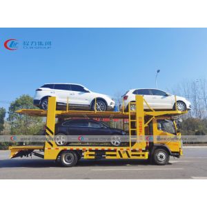Sinotruk HOWO 4x2 LHD Car Hauler Truck 3-4 Units SUV Car Carrier