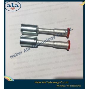 #6 #8 #10 #12Quick joint with Iron jacket Auto ac fitting180 Degree ac hose