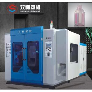 PETG High Speed Blow Molding Machine , Sport Automatic Bottle Blowing Machine