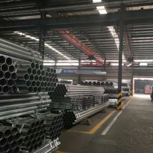 China Q345 ASTM A044 Galvanized Steel Tube Seamless Round Deformed Pipe Gi Coated on sale