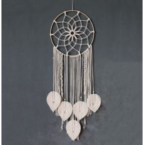 China Bohemian Hand-Woven Leaf Dream Catcher on sale