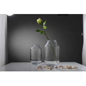 OEM Handmade Transparent Glass Vase For Decor