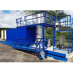 2200W 100ton/H Compact Wastewater Treatment System With MBBR