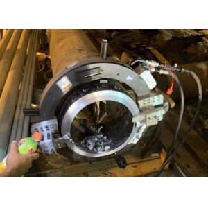 Split Frame Pipe Cold Cutting And Beveling Machine Pnuematic Cutter