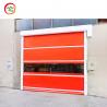 Safety  Efficiency High Speed Fabric Roll Up Doors Windproof  Easy Installation Motor Operate for sale