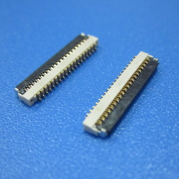 FPC Connectors, Flex-to-Board, 19 Position, 1.25mm pitch, Non-ZIF, Vertical,