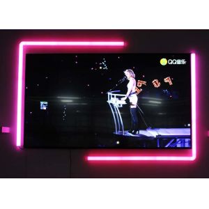 6pc/set programmable TV led back light wifi APP digital rgb led bar lights DIY