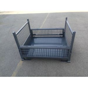 Metal Cage Ibc Foldable Pallet Container Stackable Pallet Container Customized