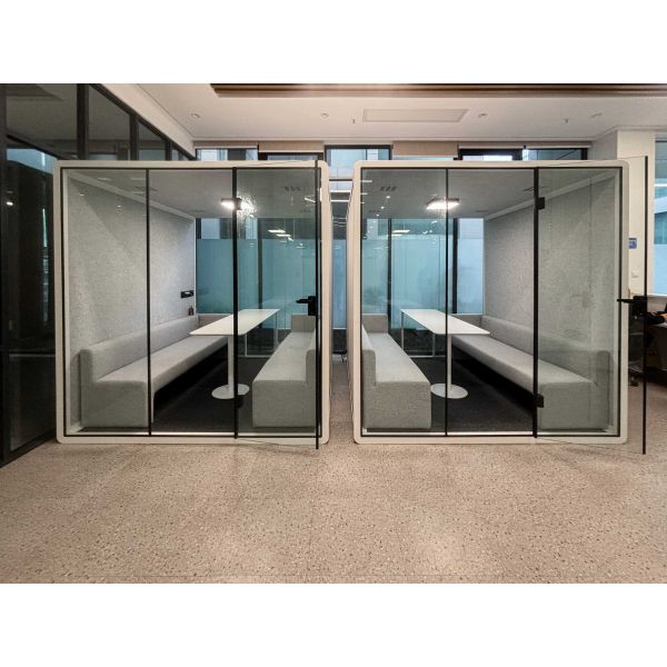 Double Sealed Acoustic Office Pod 100V - 240V Silent Office Pod For Confidential Business Meetings