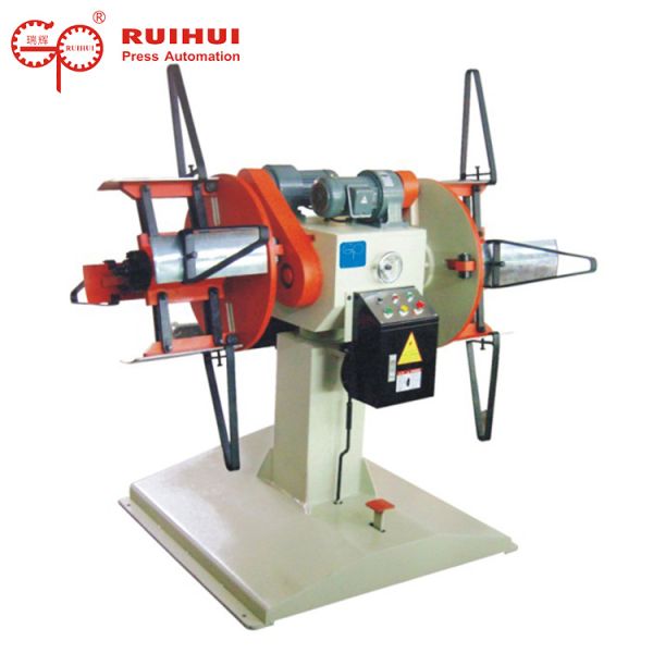 Quality Vertical Double End Coil Steel Decoiling Machine For Aluminium Sheet (MDW-200) wholesale