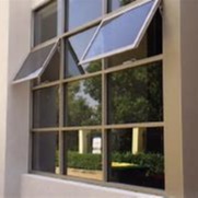 China 1.4mm-2.0mm Aluminum Frame Awning Windows on sale