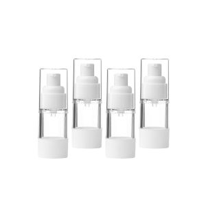 AS / PP Airless Cosmetic Bottles Smooth Surface Shatter Resistant