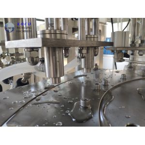 Pneumatic Double Head Liquid Filling Machine Easy to Operate with Stable