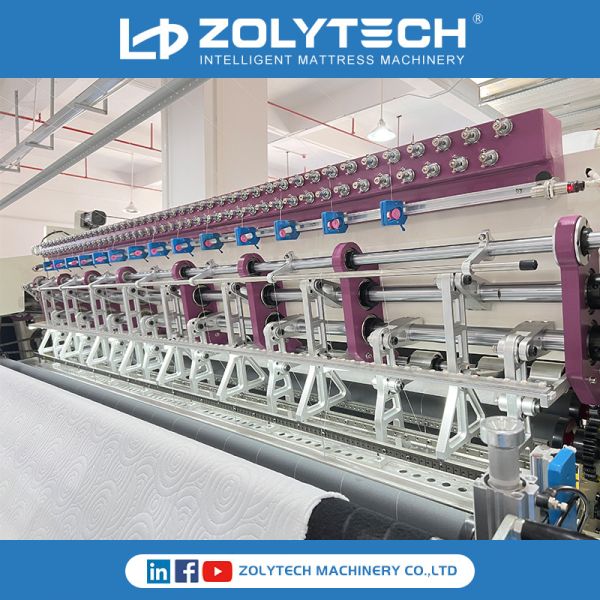 Quality Continuous Chain Stitching Mattress Quilting Machine 1500 Rpm wholesale