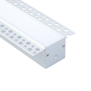 Plasterboard Flush Mounted Aluminium Led Profile For Architectural Gypsum