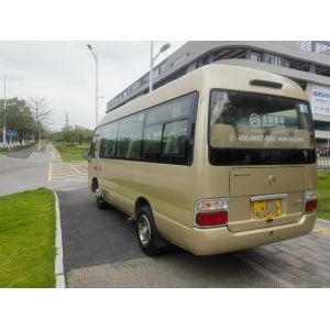Second Hand Coaster 6 Meters Front Engine 19 Seats Used Golden Dragon Minibus