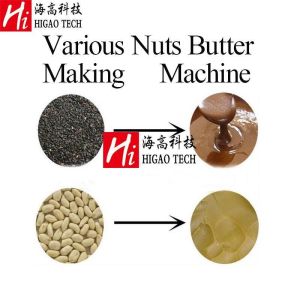 ISO Vertical Peanut Butter Grinder 316L Colloid Mill Machine Pulverizer