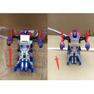 Non - Toxic Plastic Children's Play Toys / 3 In 1 Robot Car Transformer