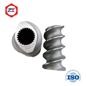 PTFE-Coated Twin Screw Elements Low Material Buildup 35-60mm Modular Design Ra 0