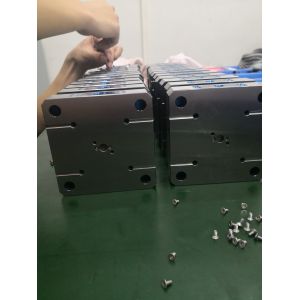 Milling Quick Change Fixture Clamps Four Hole Zero Point CNC 1.6Kg