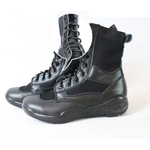Quality Sand Military Combat Tactical Boots Hunting Water Resistant wholesale