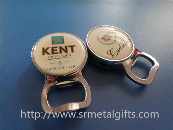 Quality Custom logo epoxy dome bottle openers, epoxy dome bottle openers cheap small quantity, wholesale