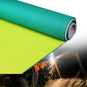 High Temperature Resistant PU Coated Fiberglass Fabric with 550°C Glass Fabric