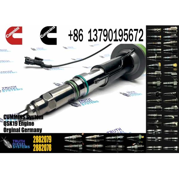 4964170 Diesel QSK19 Engine Common Rail Fuel Injector 4955524 2867149 4955527 2882079 4964173