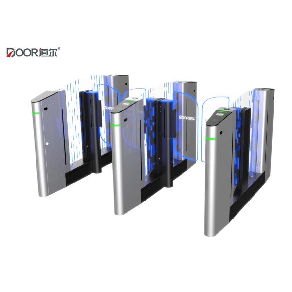 Well design speed gate turnstile 6628 with 8 groups infrared sensor and