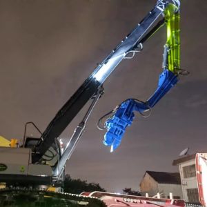 Cheap Zoomlion Excavator Mounted Pile Driver 15 Meter For Hard Soil Projects Work for sale