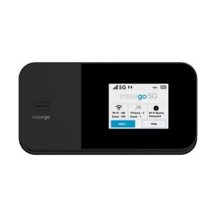 Inseego M3200 X PRO 5G WiFi Router with Wi-Fi 6 5050mAh Battery and 32 Connected Devices Portable Mobile Hotspot