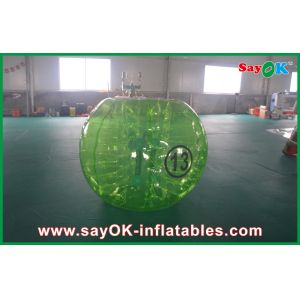 China Inflatable Backyard Games Outdoor Lawn Inflatable Sports Games , 1mm TPU Inflatable Human Bubble Ball on sale