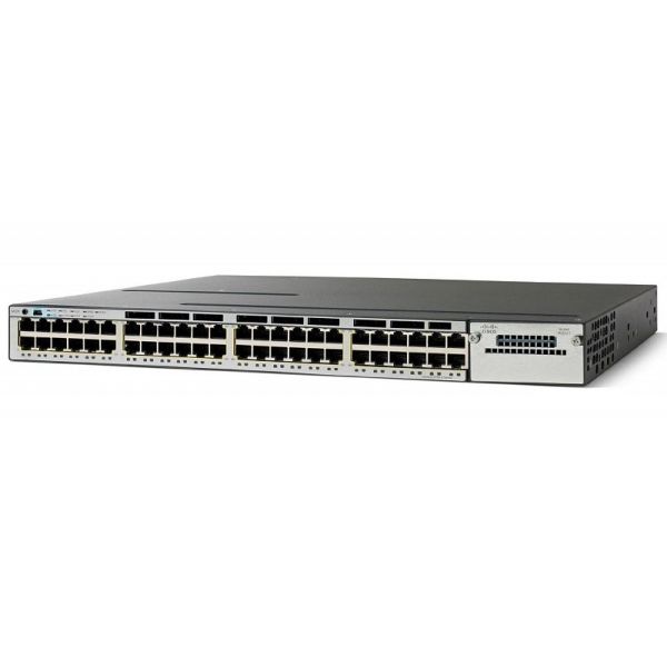 WS-C3750X-48P-E Power Over Ethernet Gigabit Switch , Stackable Gigabit Switch