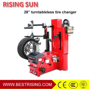 China 30inch full automatic leverless used power assist tire changer with helper arm on sale