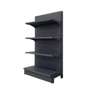 Plentiful Factory Direct Sale Black Grocery Display Racks Shelves For General Store Supermarket Shelf gondola