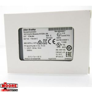 China 1734-IA4 1734IA4  Allen Bradley  AB  It has 2 or 1 group of 4 Inputs and an Input Voltage of 120 Volts AC with an POINTB on sale