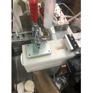 Cheap Automatic HMEF Adjustable Speed 220V Voltage Glue Applicator 60mm Roll Diameter HME Filter Paper Winding Machine for sale