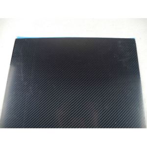 Unmanned aerial vehicle Twill Glossy Carbon Fiber Plate / Sheet / Board 2.0mm