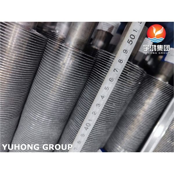ASTM B163 Incoloy NO8825 Extruded Fin Tube For Heat Exchanger