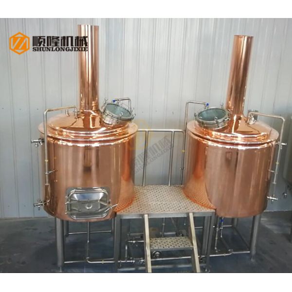 Quality Pub / Restaurant Beer Brewing Equipment Electrical Heating 3.0mm Inner Jacket wholesale