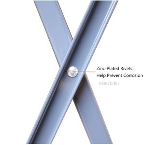 Grey Powder Coating Single Folding Security Gate , Steel Accordion Security